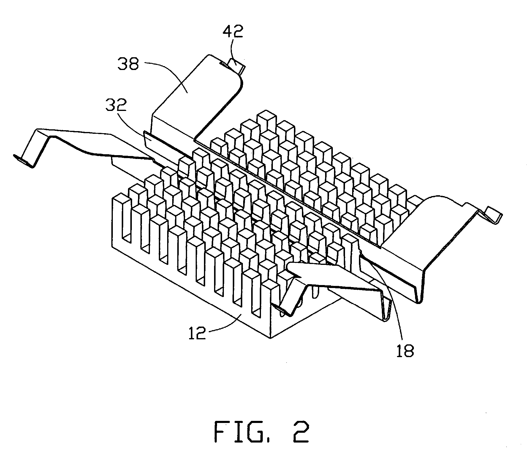 Clip for heat sink