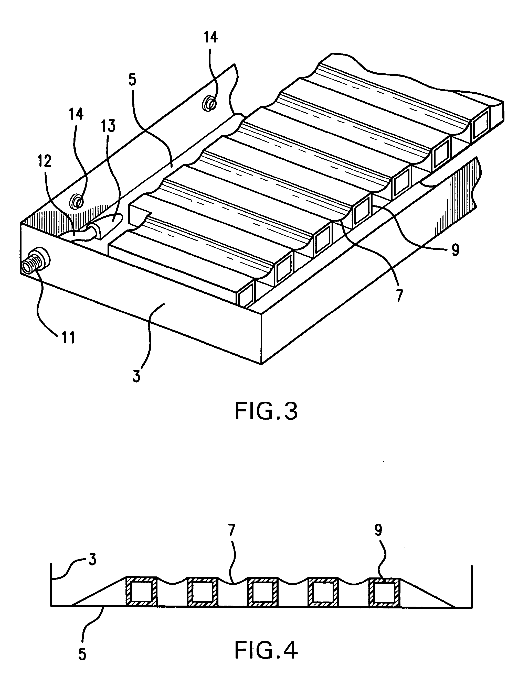 Roll-up pool for a decontamination system