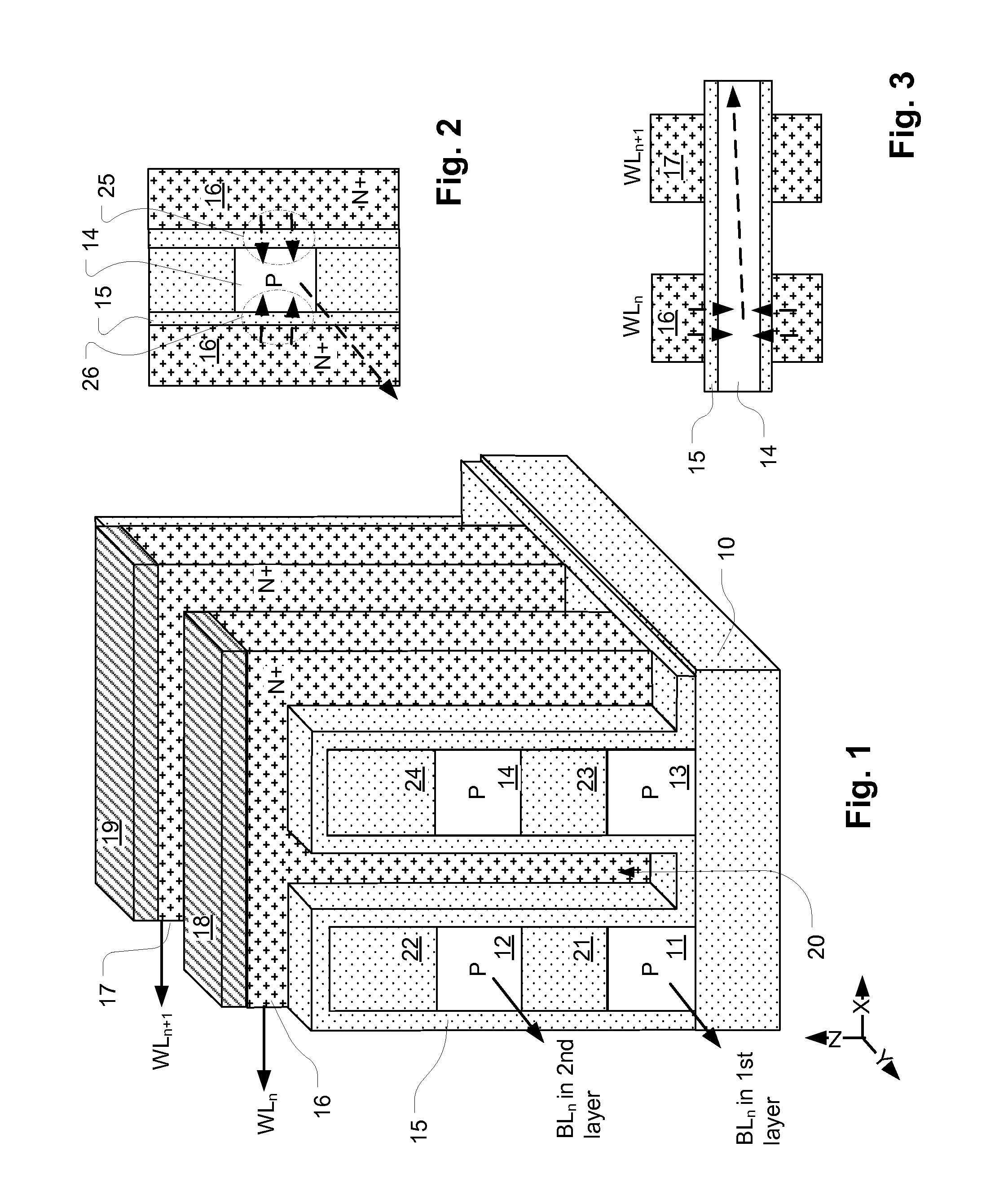 Memory Architecture of 3D Array With Improved Uniformity of Bit Line Capacitances