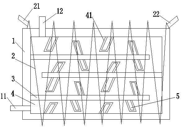 Once-through hot water boiler