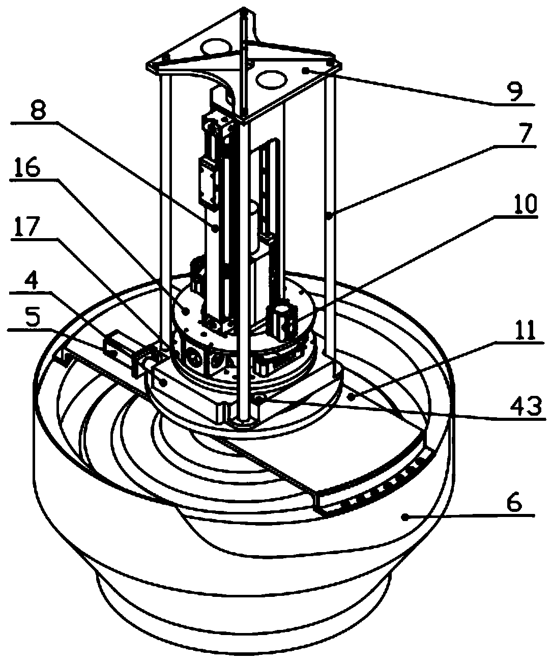 Aircraft engine link mechanism nut alignment and tightening device and method