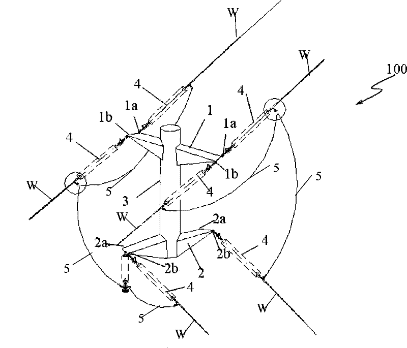 110KV double-loop T connection steel pipe pole