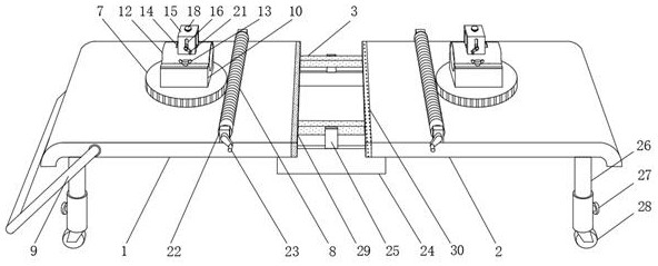 Auxiliary device convenient for adjusting connection direction of cables