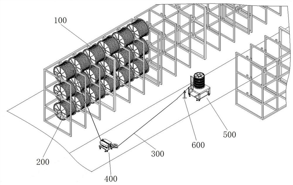 Cable winding tool