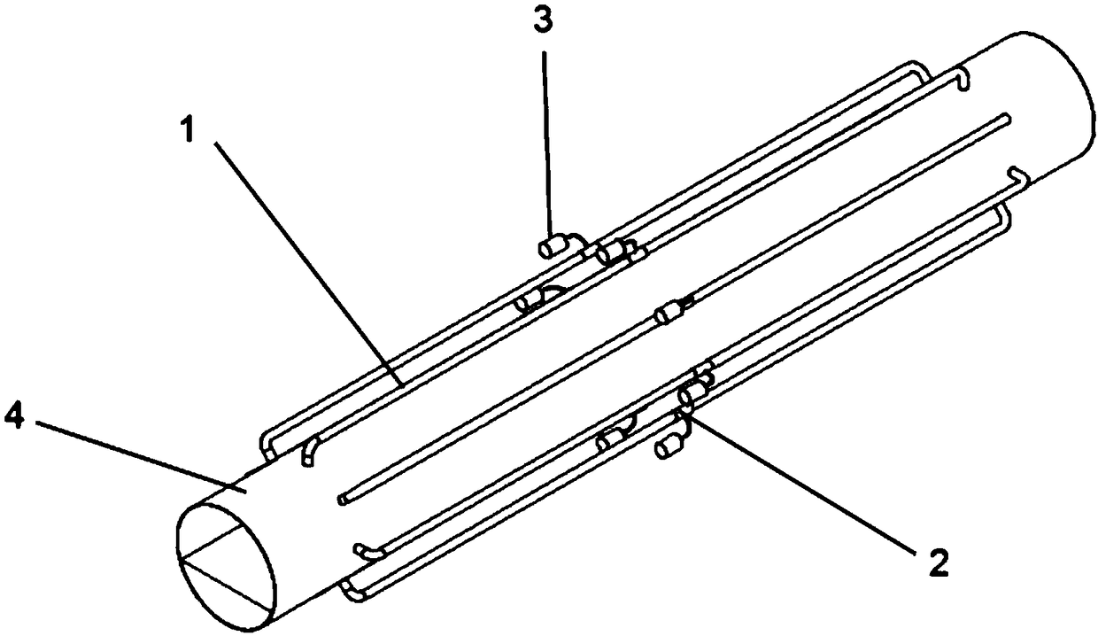 Pipe air pressure regulating device