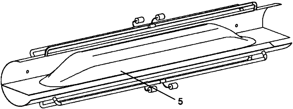 Pipe air pressure regulating device