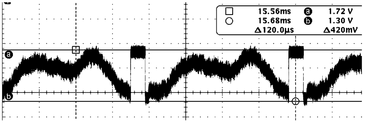 Infrared detection device with pre-correction non-uniformity and its pre-correction method