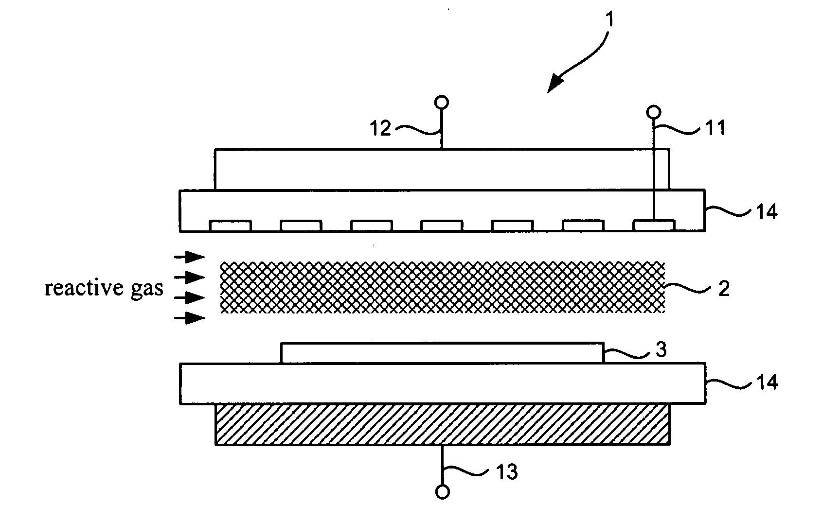 Atmospheric pressure plasma reactor