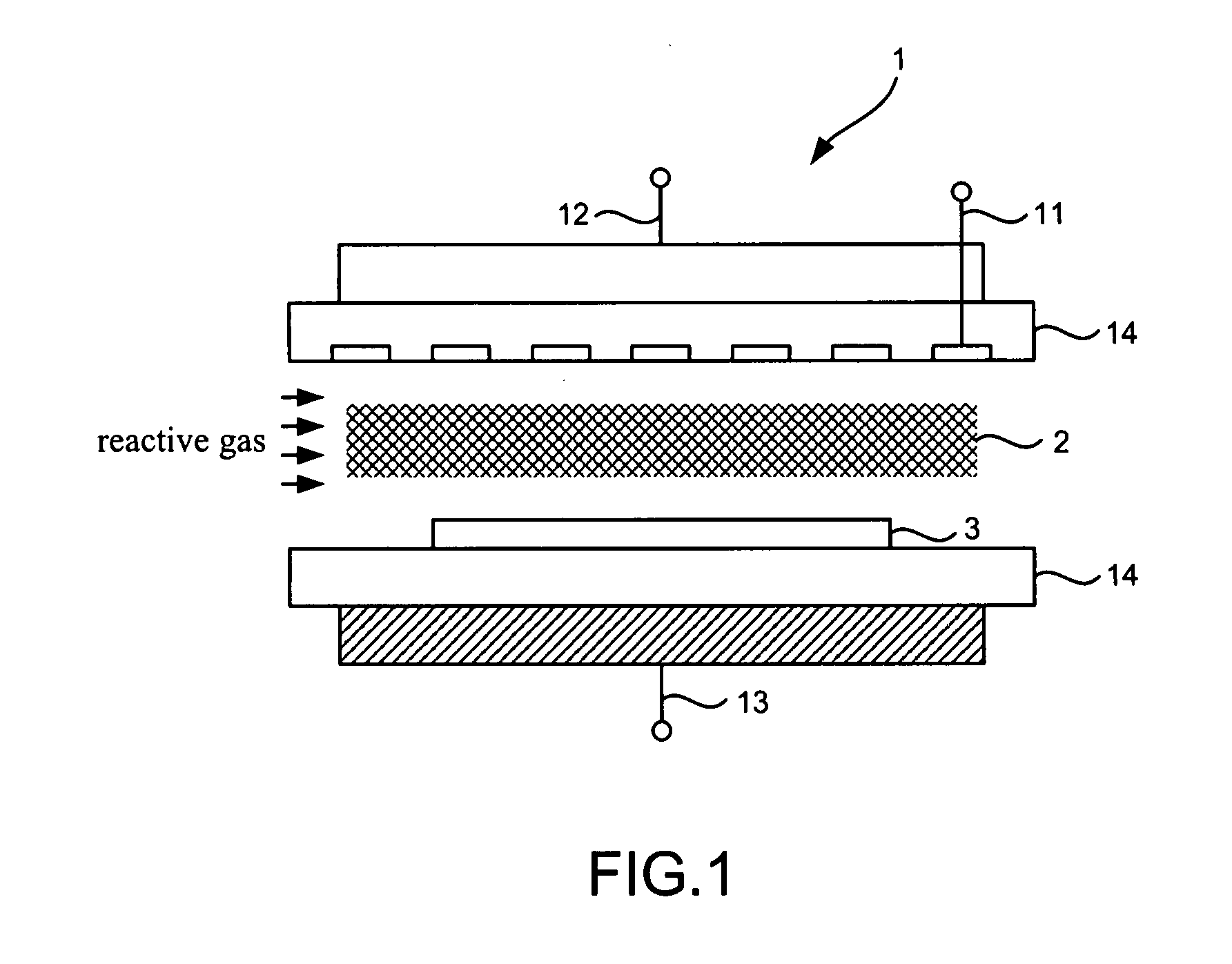 Atmospheric pressure plasma reactor