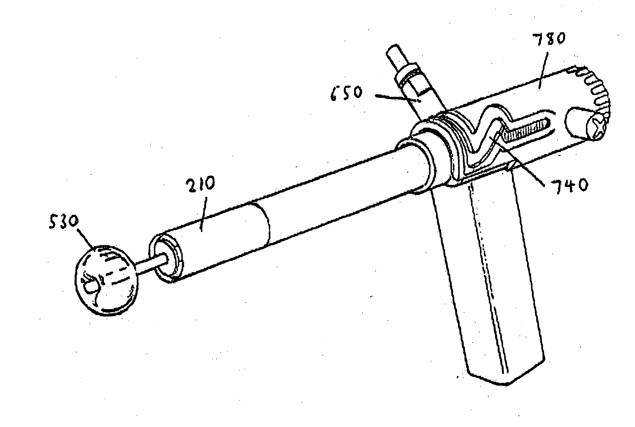 Apparatus and method for forming a hole in a hollow organ