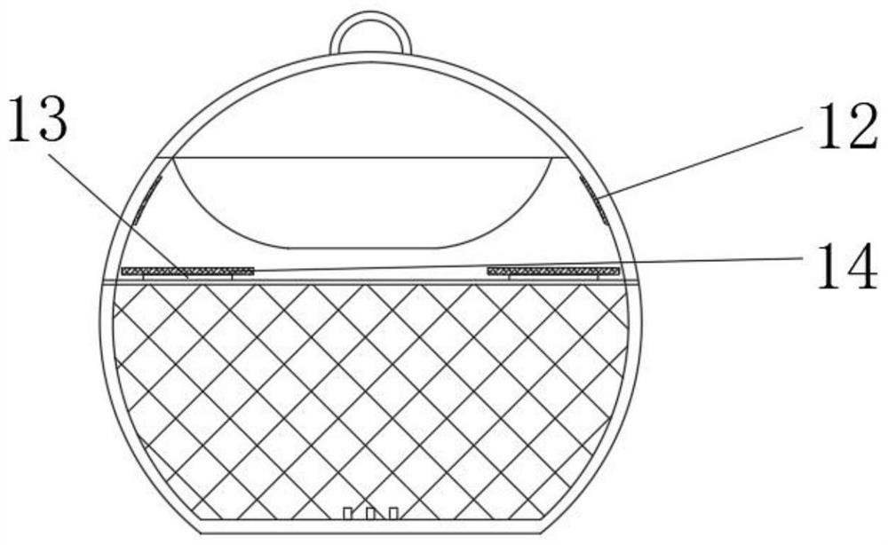 Novel convenient-to-store intelligent wearing management machine