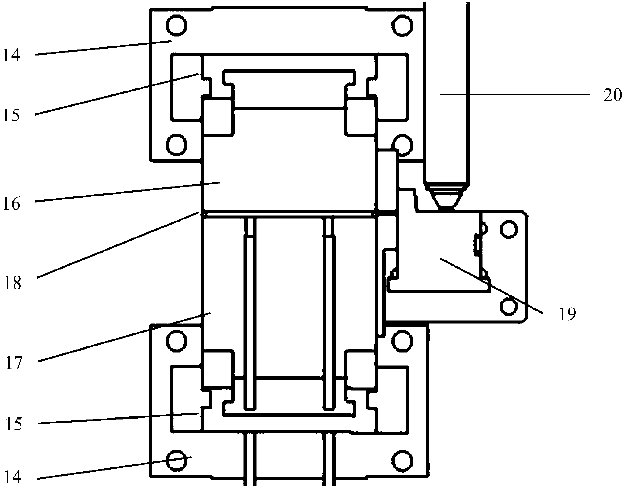 Precision mold for multiple times of injection of single melt