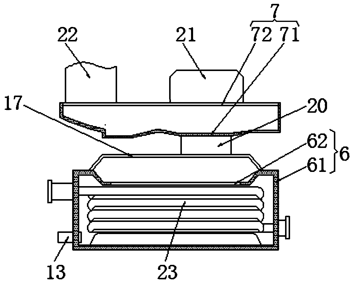 Energy-saving water heater with waste heat recycling function