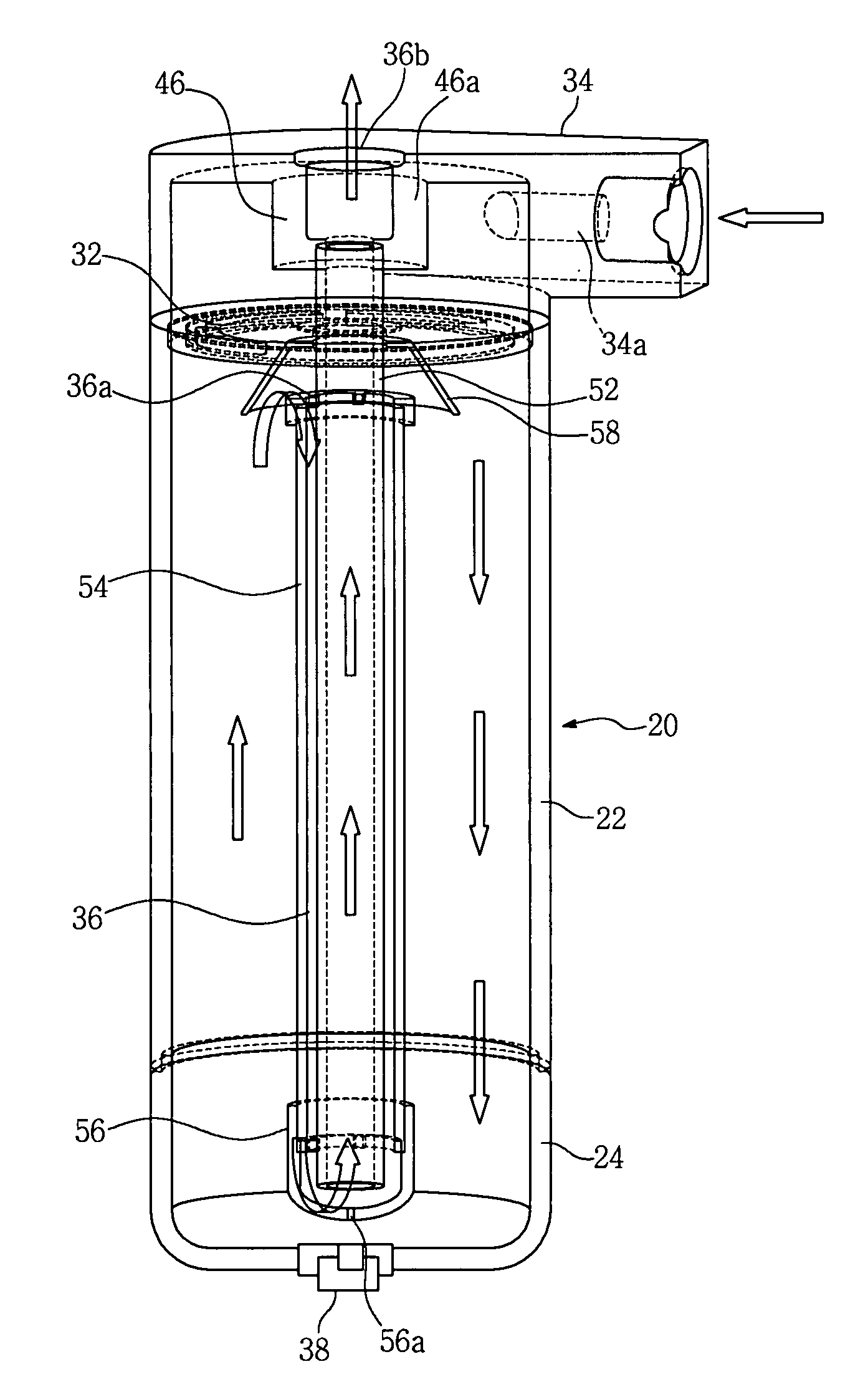 Accumulator of air conditioner