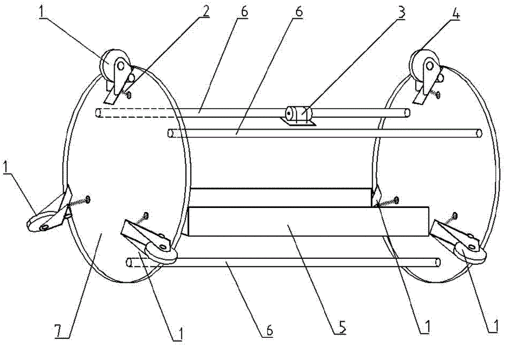 A kind of oil and gas pipeline deformation detection verification test method and device