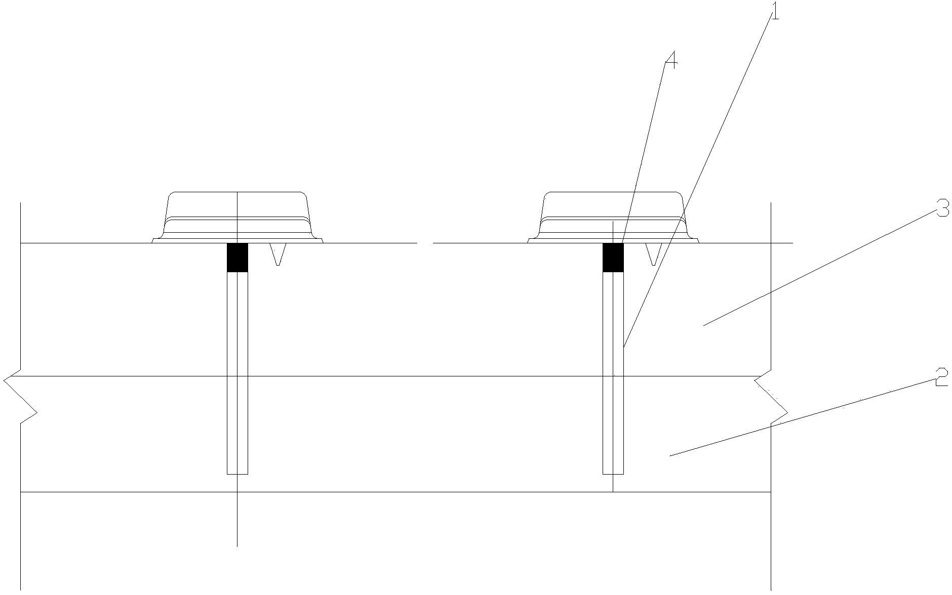 Field maintenance method for CRTSII slab-track track boards