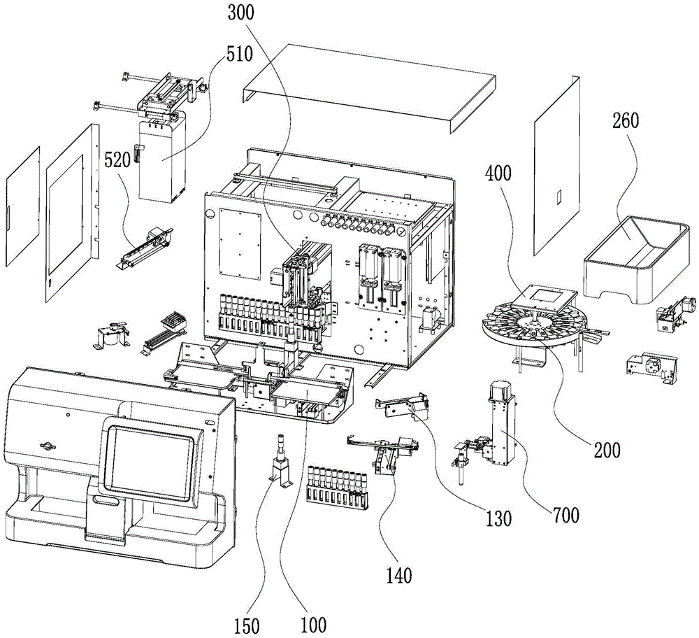 Full-automatic fluorescent quantitative immunity analyzer and detection method