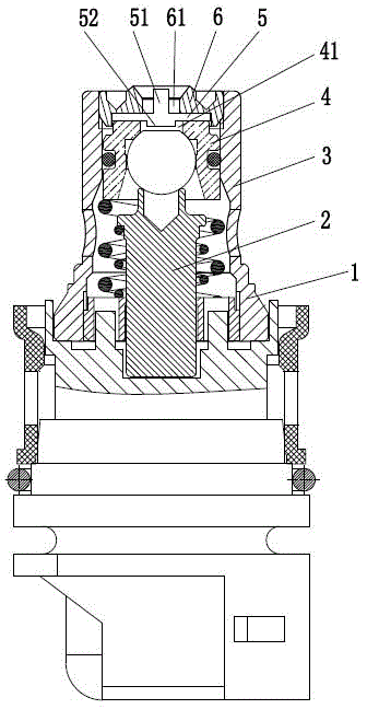 Electronic injection type automotive umbrella-shaped spiral ethanol oil injector assembly