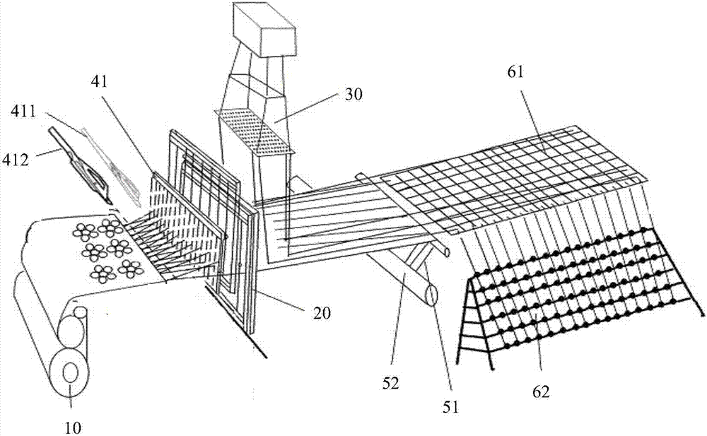 Rapier loom for producing Zhangzhou velvet satin and Zhangzhou velvet and weaving method thereof