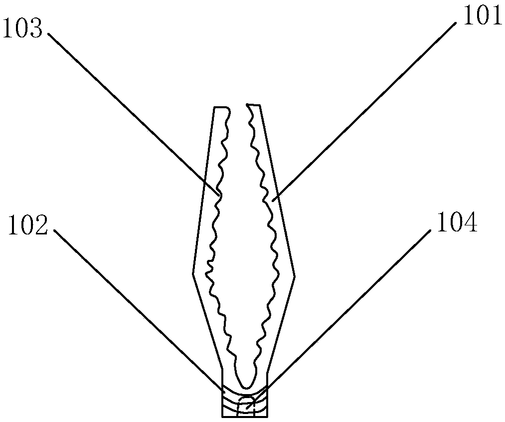 Valve clamping device