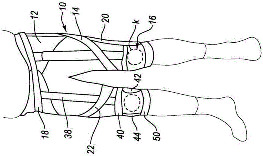 Orthopedic device for treating complications of the hip