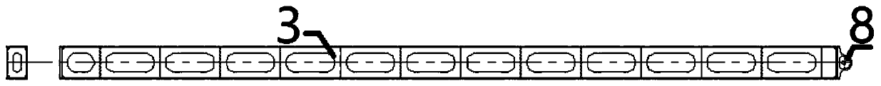 Thin plate segment turning-over tool