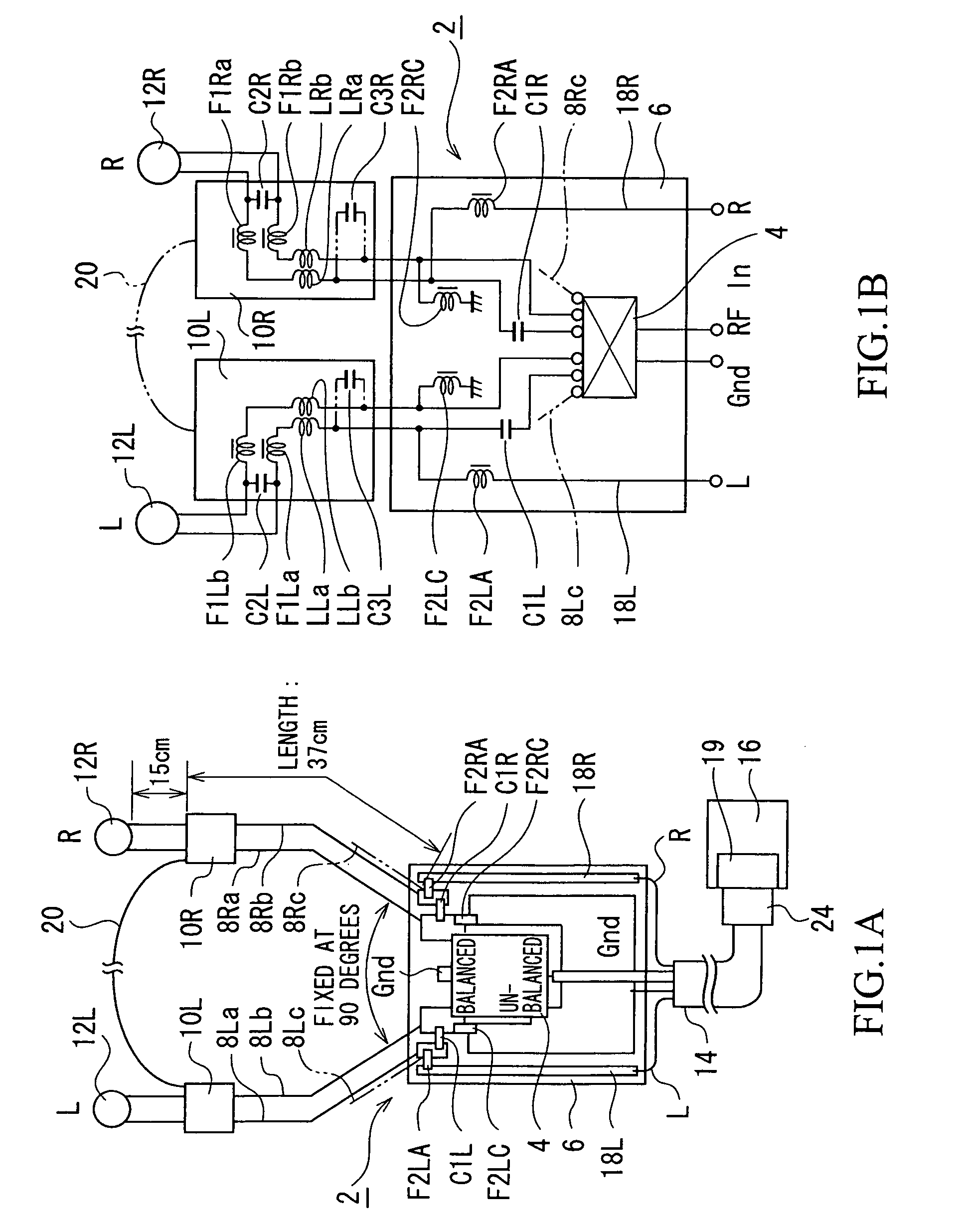 Earphone antenna, composite coil and coaxial cable used therefor, and wireless device provided with the earphone antenna