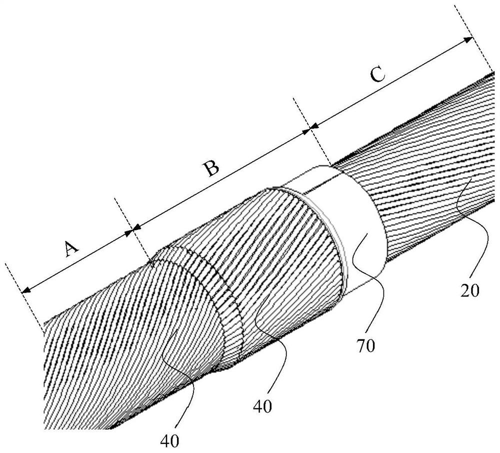 Dynamic and static submarine cable and manufacturing method thereof