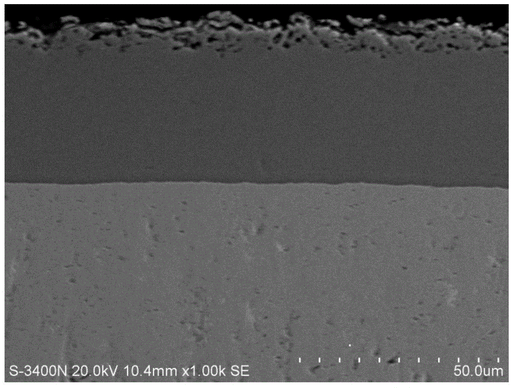 Method for preparing micrometer-particle-contained high-temperature-oxidation-resistant composite coating on surface of niobium alloy