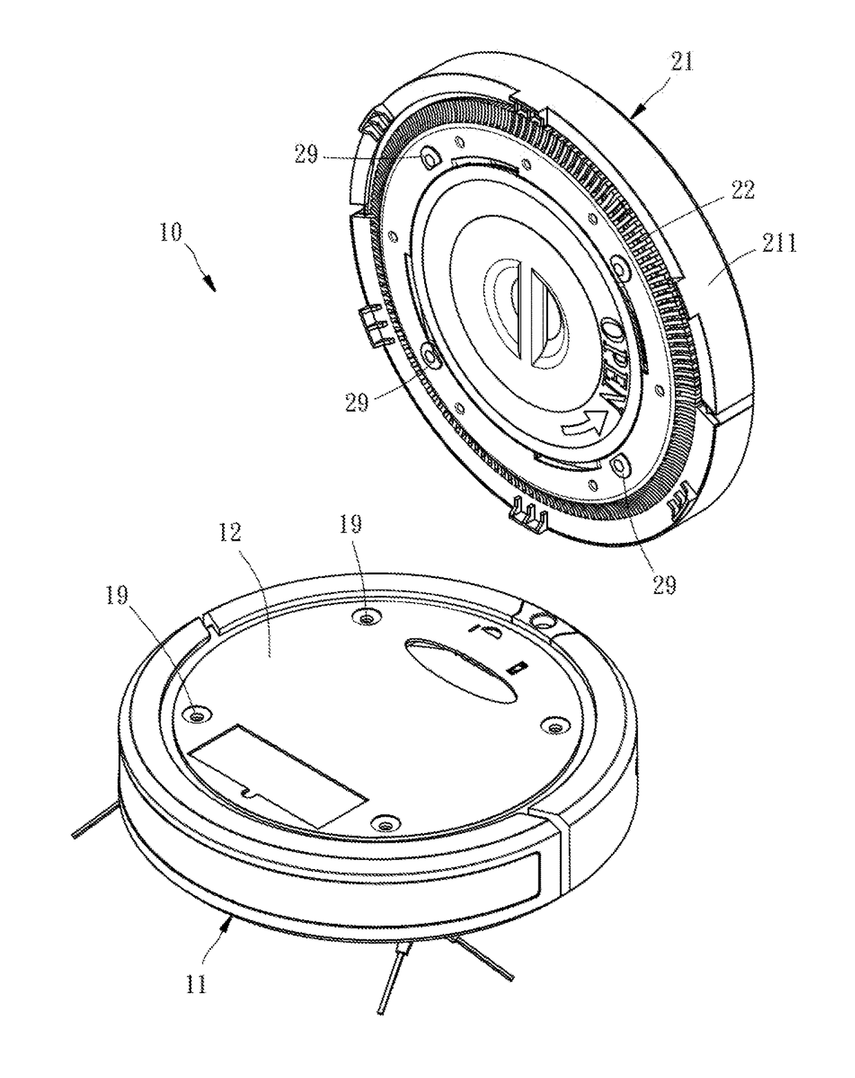 Autonomous robotic device capable of vacuum cleaning and purifying air