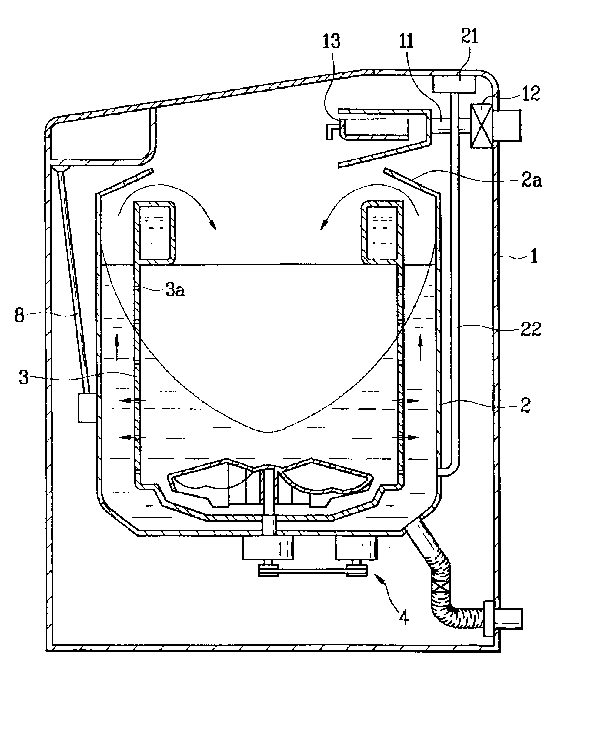 Method for controlling washing in washing machine