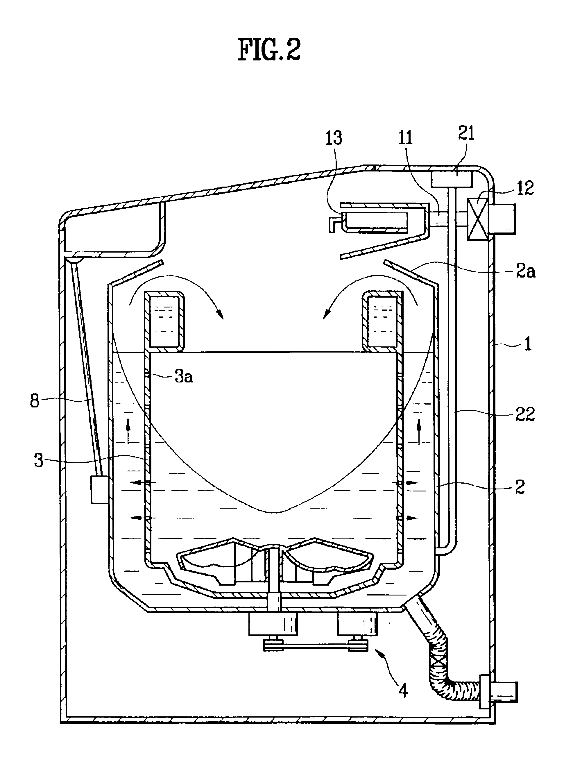 Method for controlling washing in washing machine