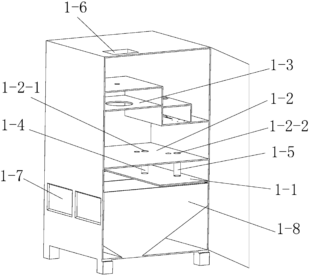 Automatic coin counting machine