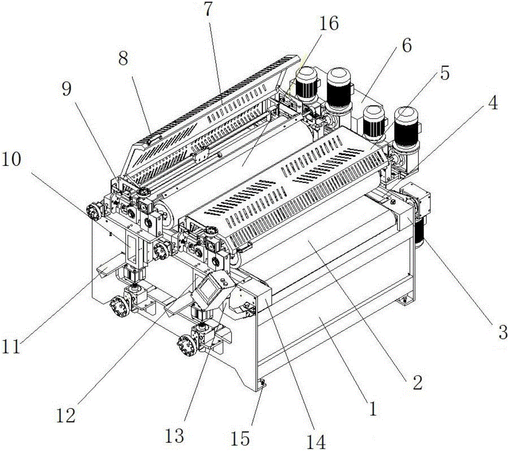 Single-roller coating machine capable of being suitable for non-planar plate