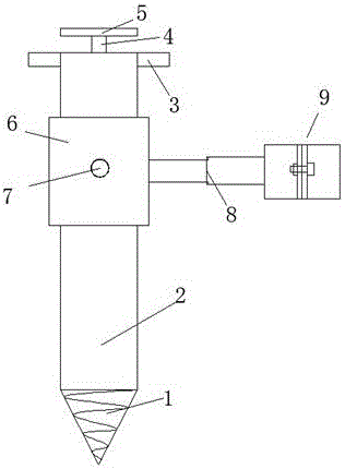 Conveniently disassembled and assembled handrail