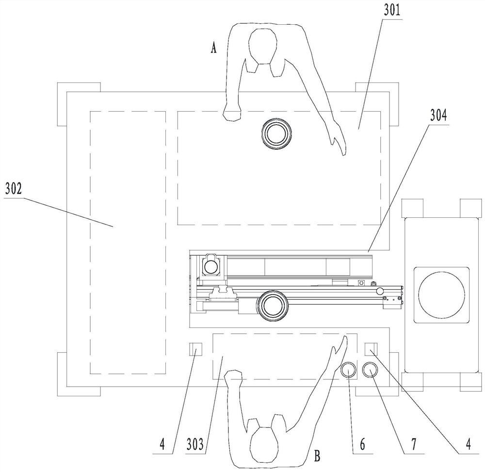 A pressing system with mold automatic transfer function and its application method