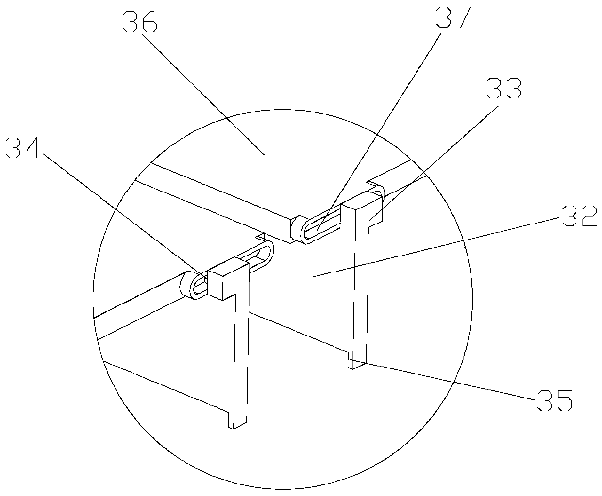 Portable iron sheet cutting machine based on metal machining