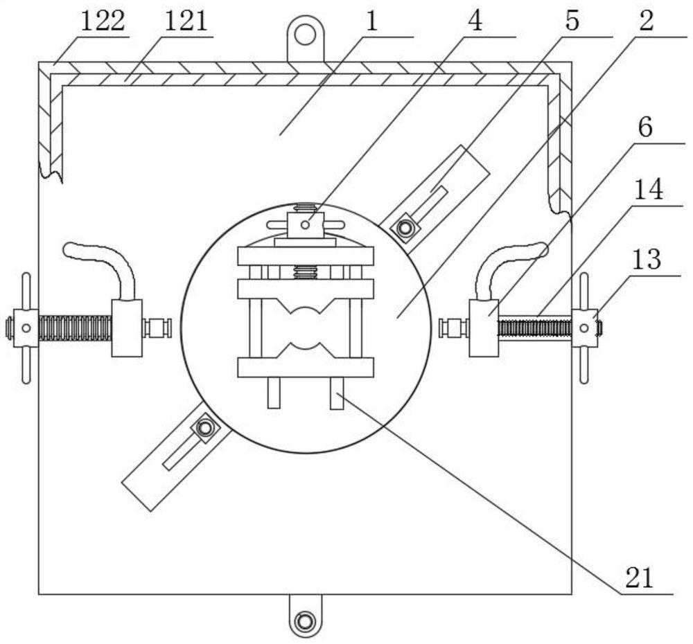 Comprehensive test station used for detecting hydraulic pump