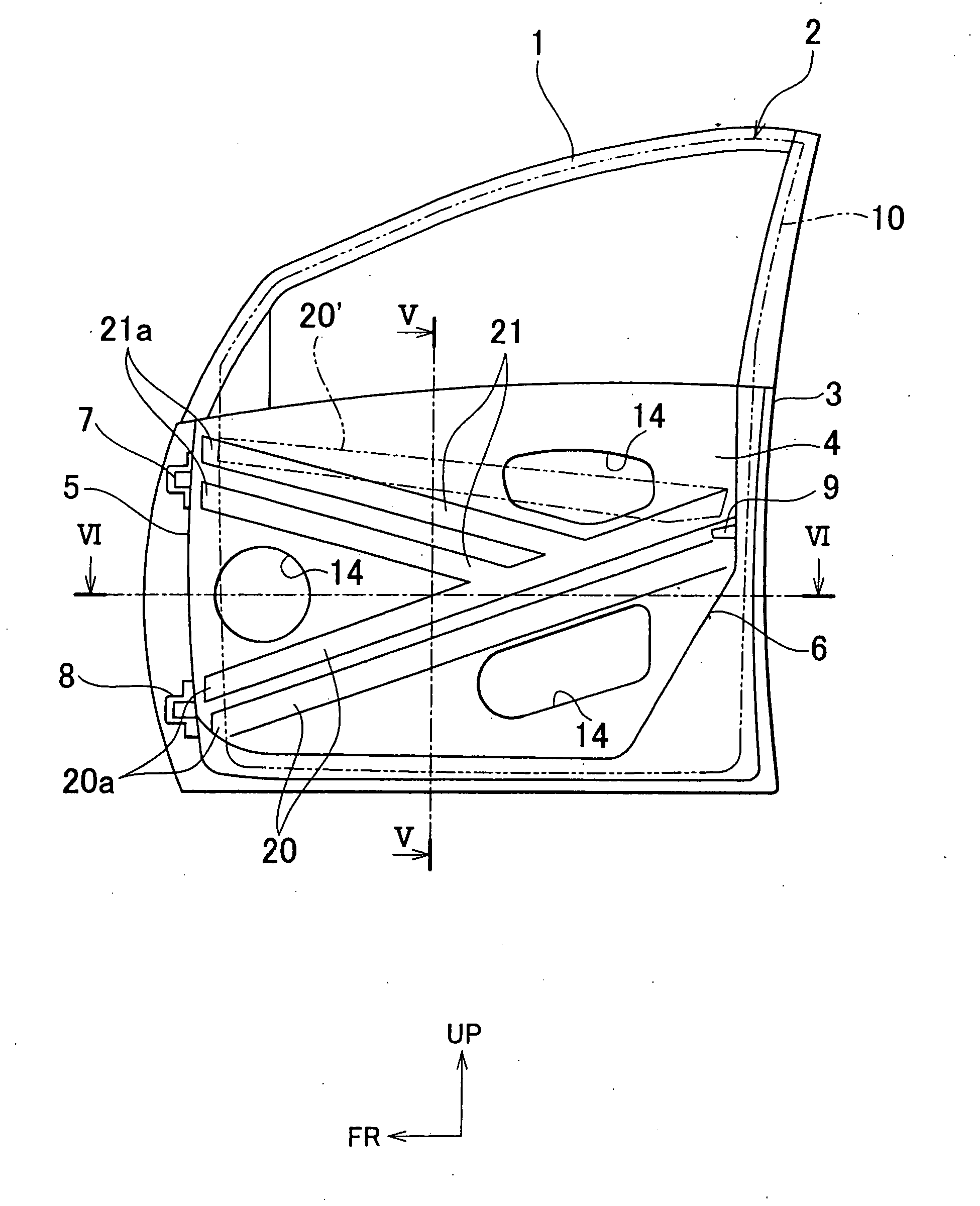 Vehicle Door Structure