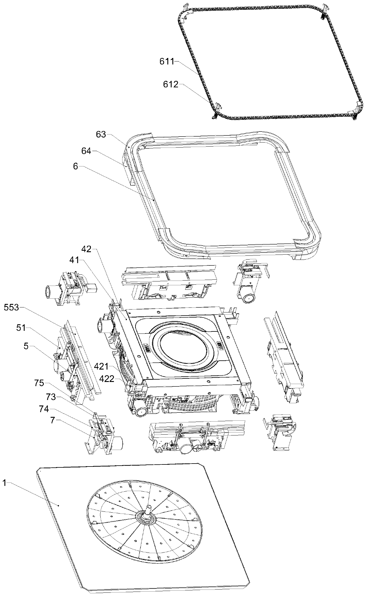 Mahjong machine and tile picking and handling system thereof