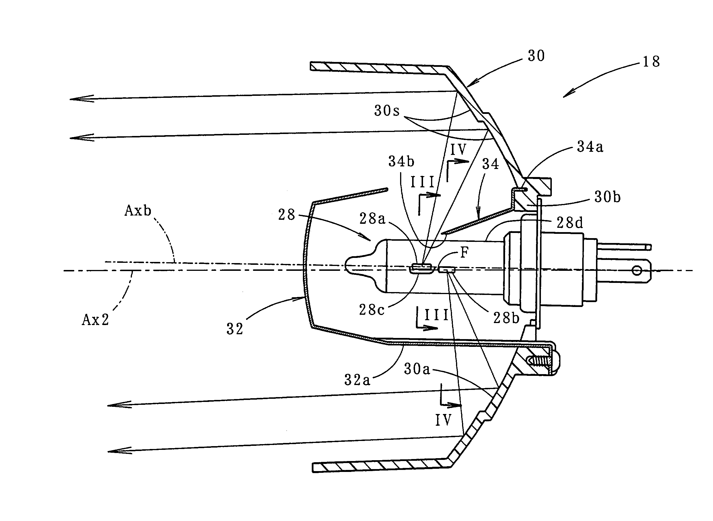 Vehicular cornering lamp