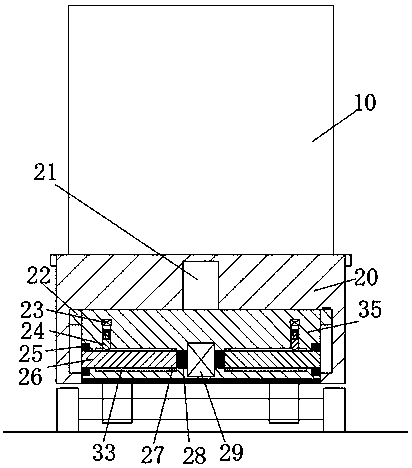 Improved logistics goods road conveying device