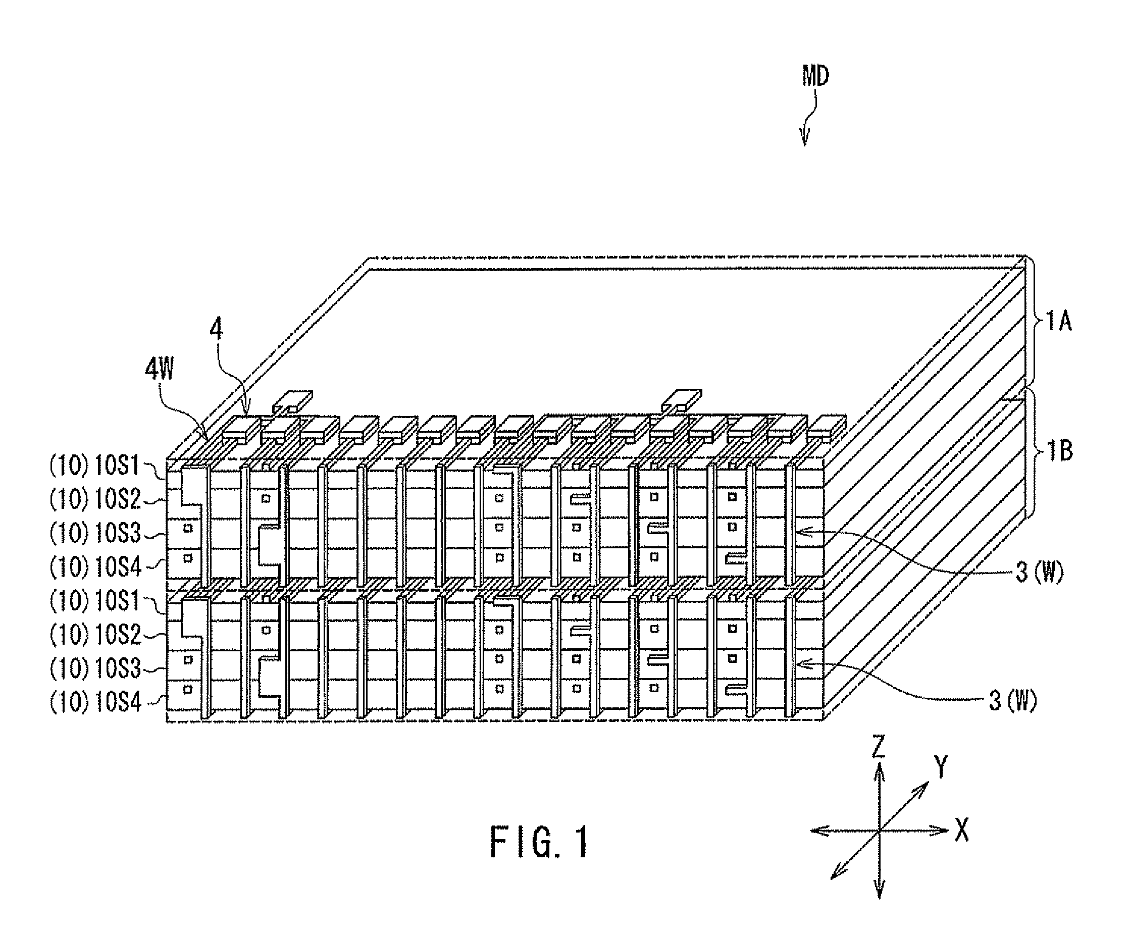 Manufacturing method for layered chip packages
