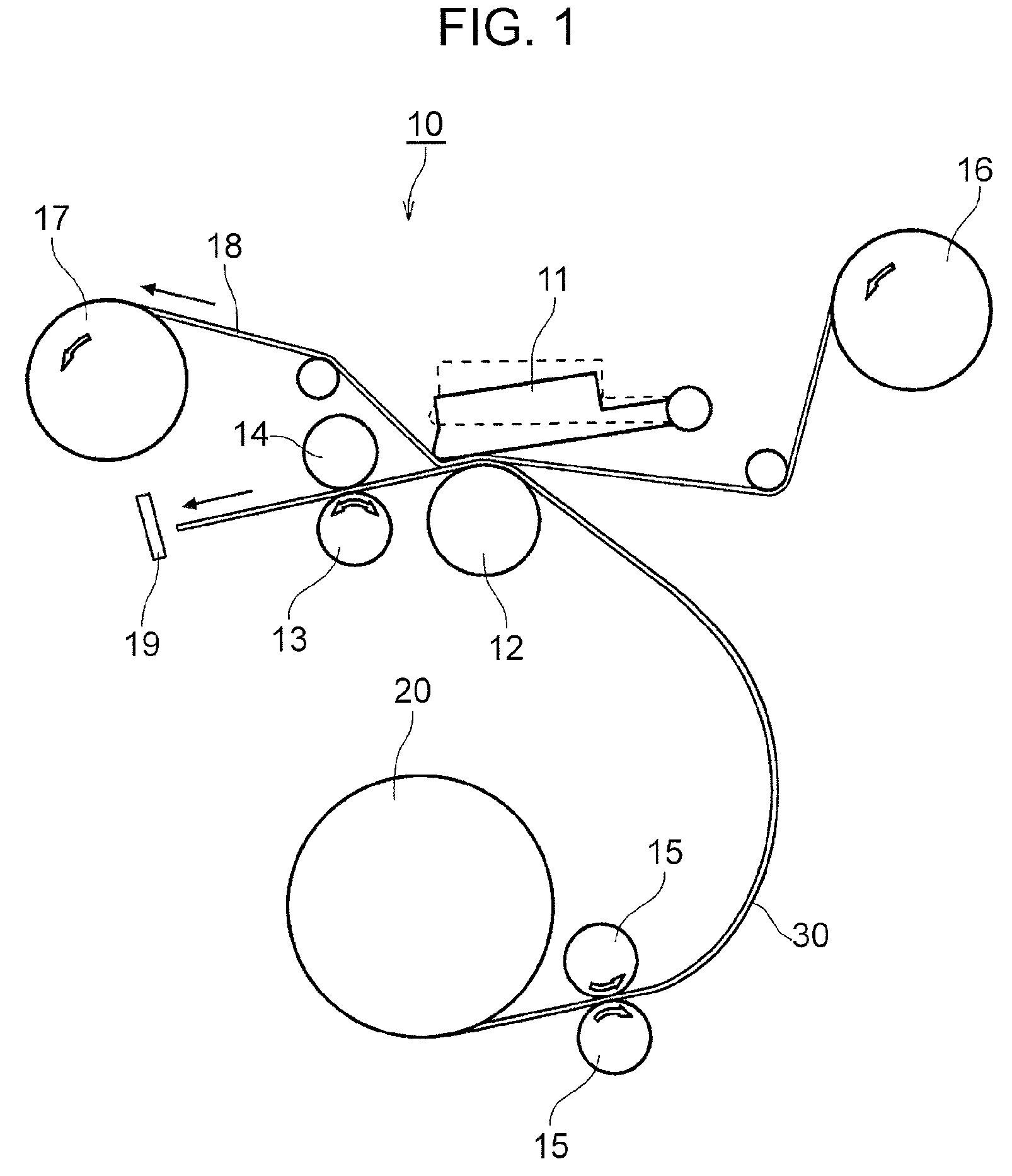 Thermal head printer and printing method in thermal head printer