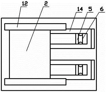 Limb muscle atrophy prevention exercise device for patients with cardiovascular diseases