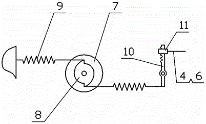 Limb muscle atrophy prevention exercise device for patients with cardiovascular diseases