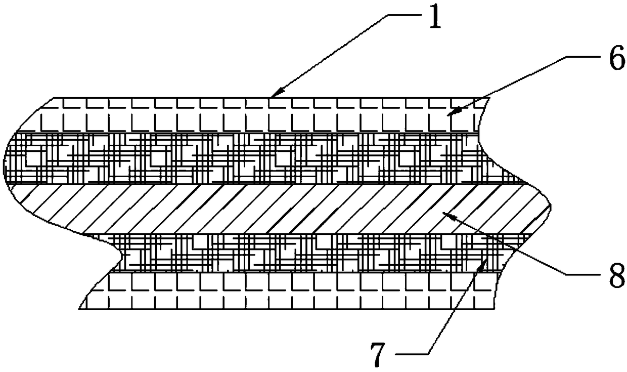 Rubber and plastic elevator door seal