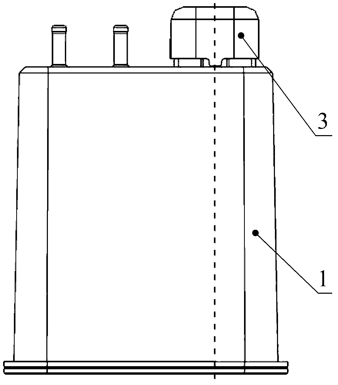 Novel carbon tank structure