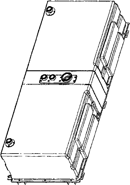 Modular design method for proton exchange film fuel battery