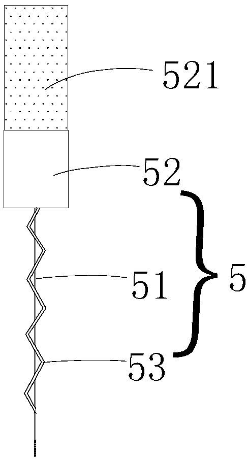 An aizhu punching device based on warm needling therapy